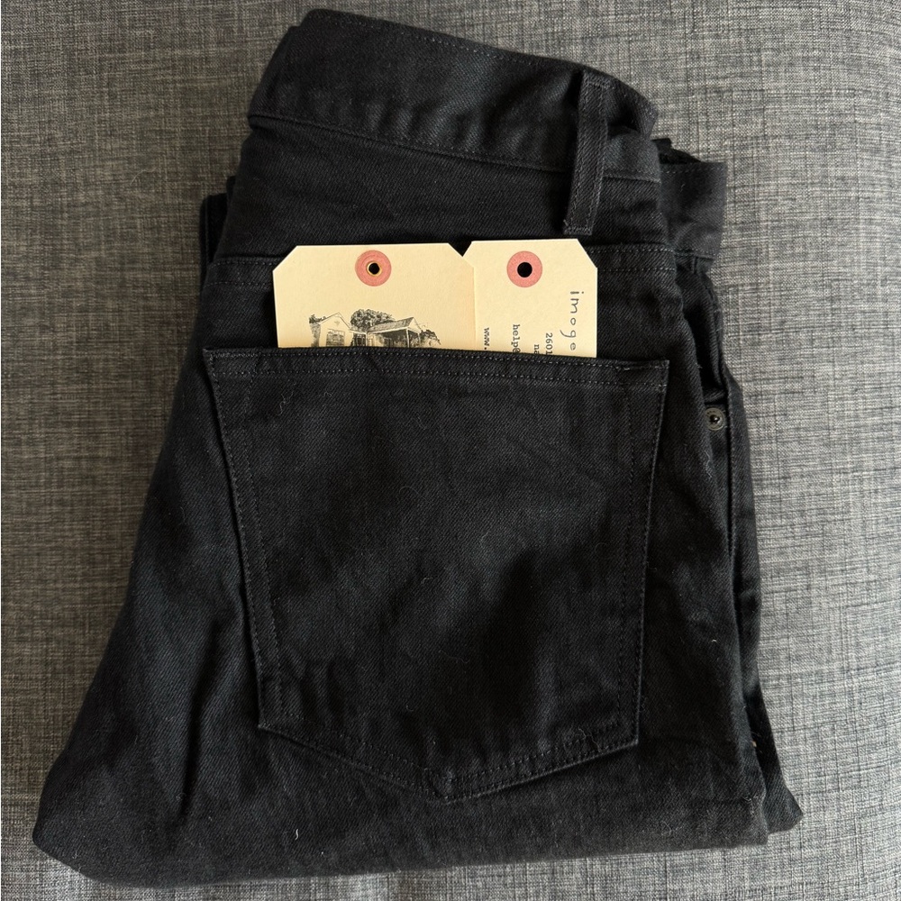 Imogene + Willie Barton Black Selvage Rinse Jeans (Hemmed, New with Tags)